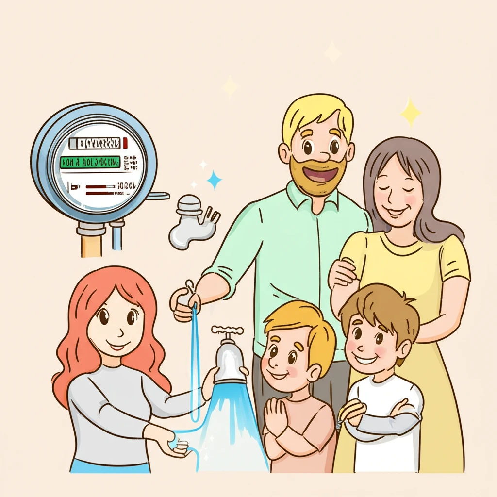 수도요금 감면 혜택 이미지
