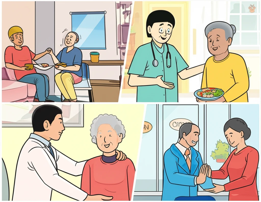 울산 일상돌봄 서비스 지원 내용 이미지