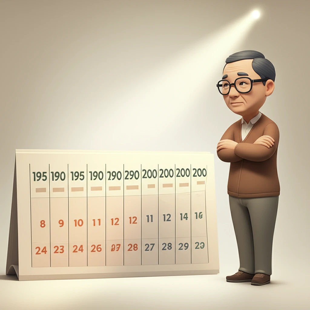 국민연금 수급 개시 연령표 이미지