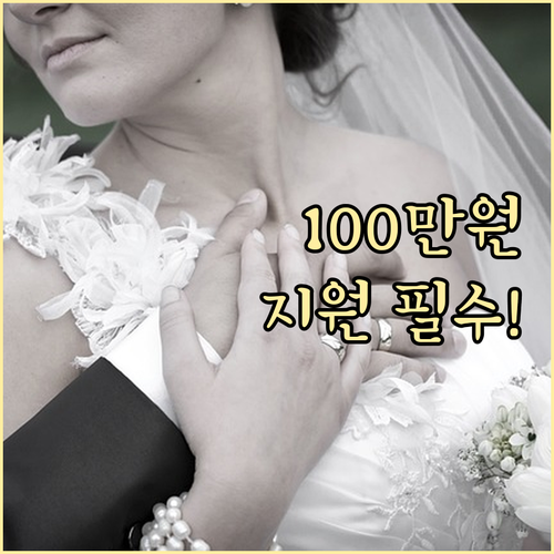 서울시, 신혼부부 100만 원 지원금: 신청 요건과 서류