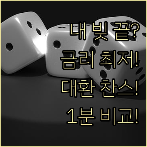 빚 갚는 금융 전략 대환대출 플랫폼 현명하게 비교하기