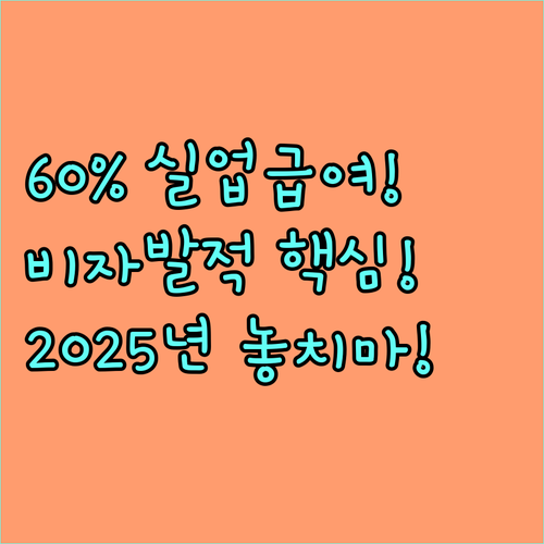 2025 구직급여 지급액 60% 비자발적 이직 신청 방법