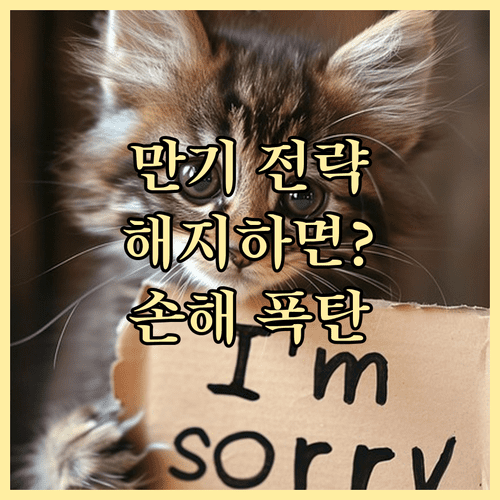 청년도약계좌 만기 유지 전략과 중도해지 시 발생하는 실질 손해