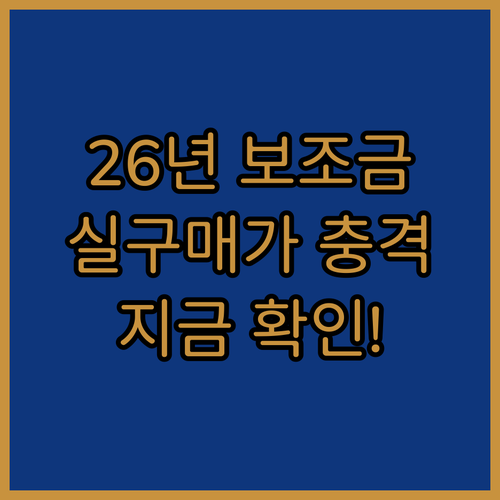 2026년 아이오닉5 N라인 보조금 전망 및 실구매가 변화 확인