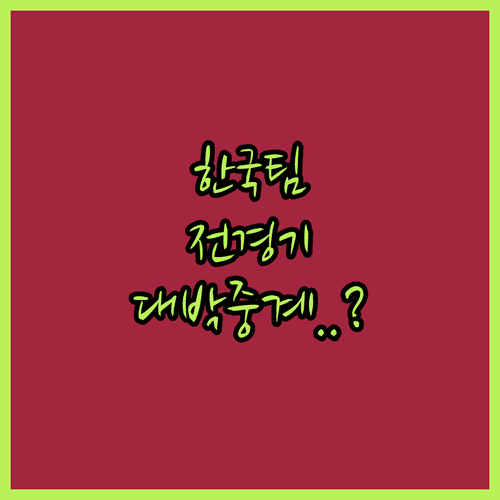 2026 동계올림픽 컬링 믹스더블 예선 대진표 및 한국팀 경기 중계 시간