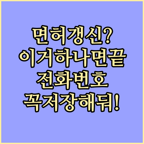 안전운전 통합민원 이용법과 도로교통공단 고객센터 연락처