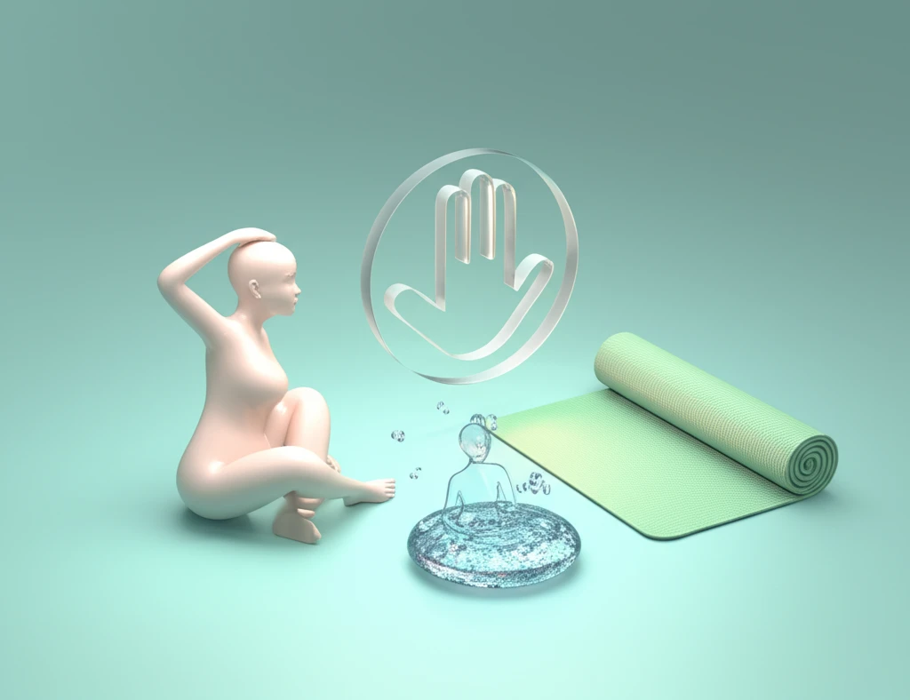 나팔관 조영술 후 휴식을 취하는 모습