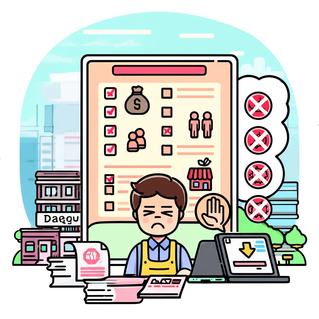 대구 소상공인 폐업지원 안내 이미지