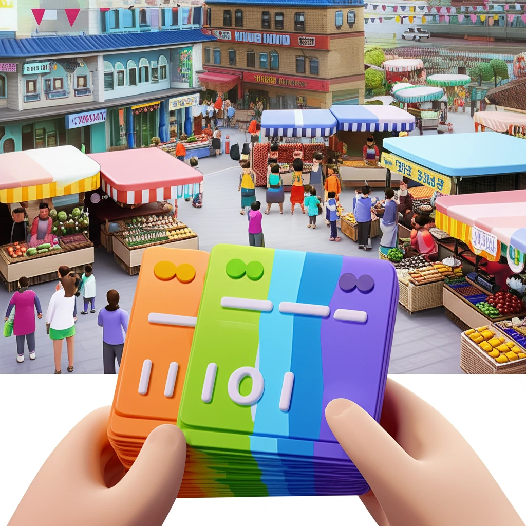 무주군 전경과 지역화폐 이미지