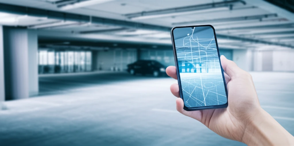 대림역 주변 주차장 전경