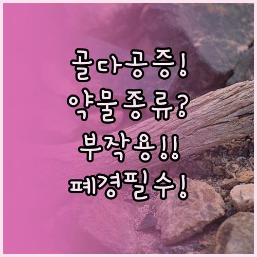 골다공증 약물 종류와 부작용 | 폐경 여성 필수 정보