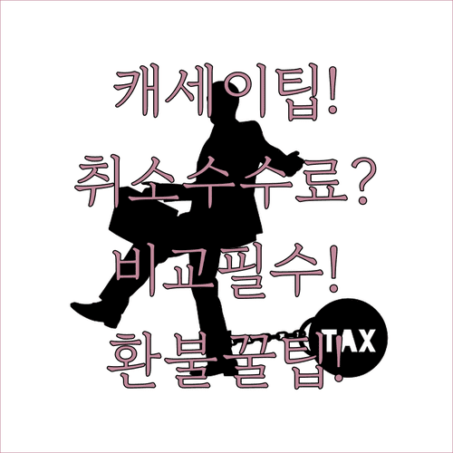 캐세이퍼시픽 운임별 취소 수수료 비교 및 환불 방법