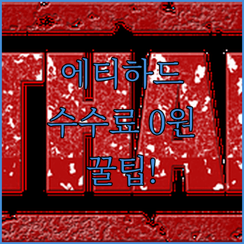 에티하드 항공 취소 수수료 피하는 3가지 방법