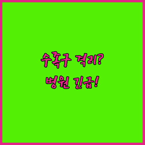 함안군 수족구 증상과 가까운 병원 찾기 및 격리 수칙