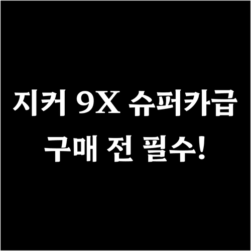 중국 전기차 지커 9X 슈퍼카급 성능과 구매 리스크